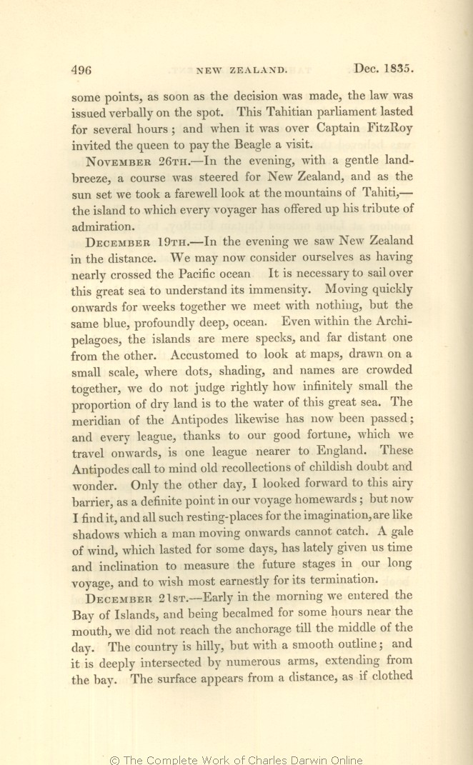Darwin, C. R. . Narrative of the surveying voyages of His