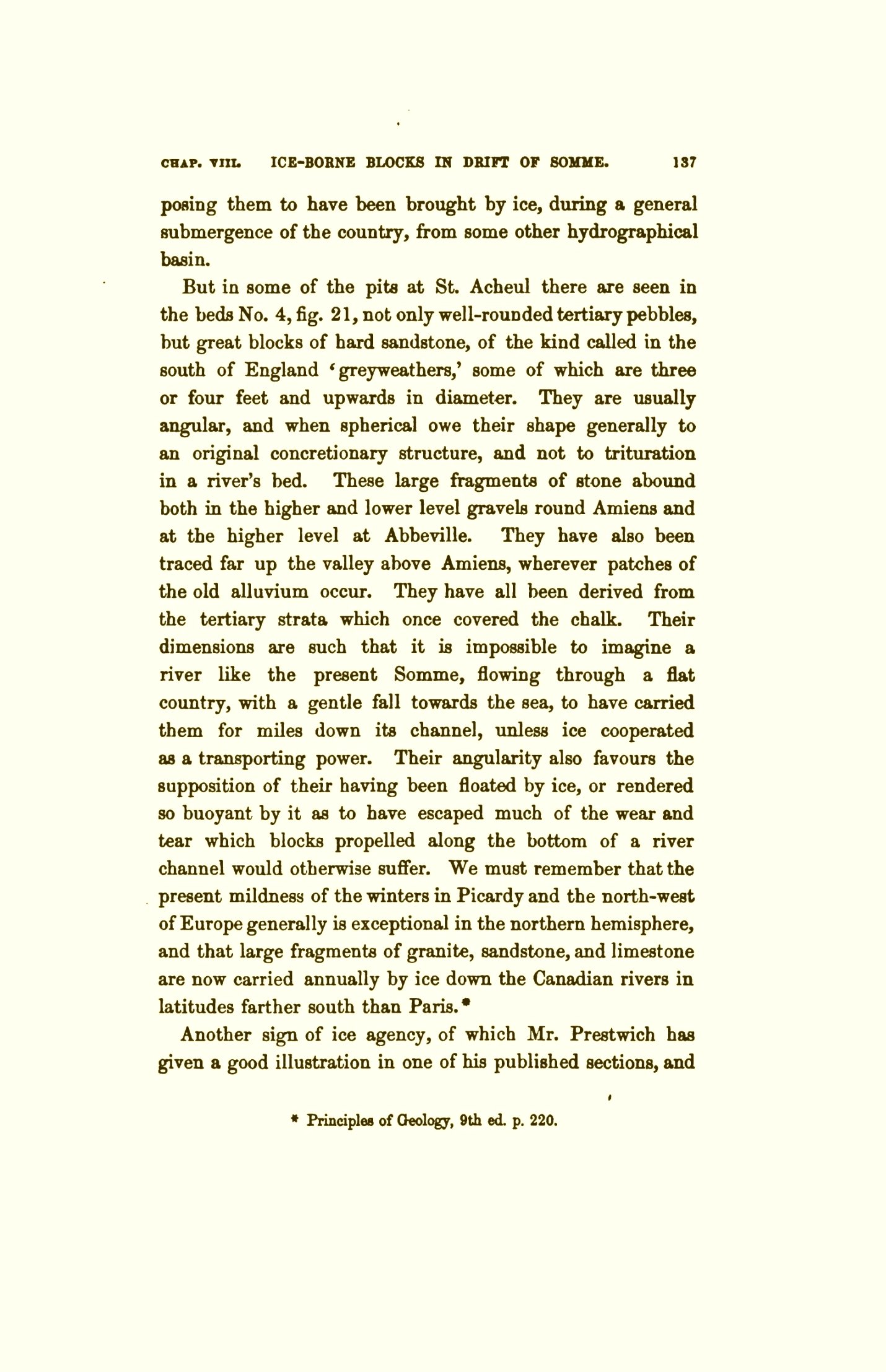 Lyell, Charles. 1863. The geological evidences of the antiquity of