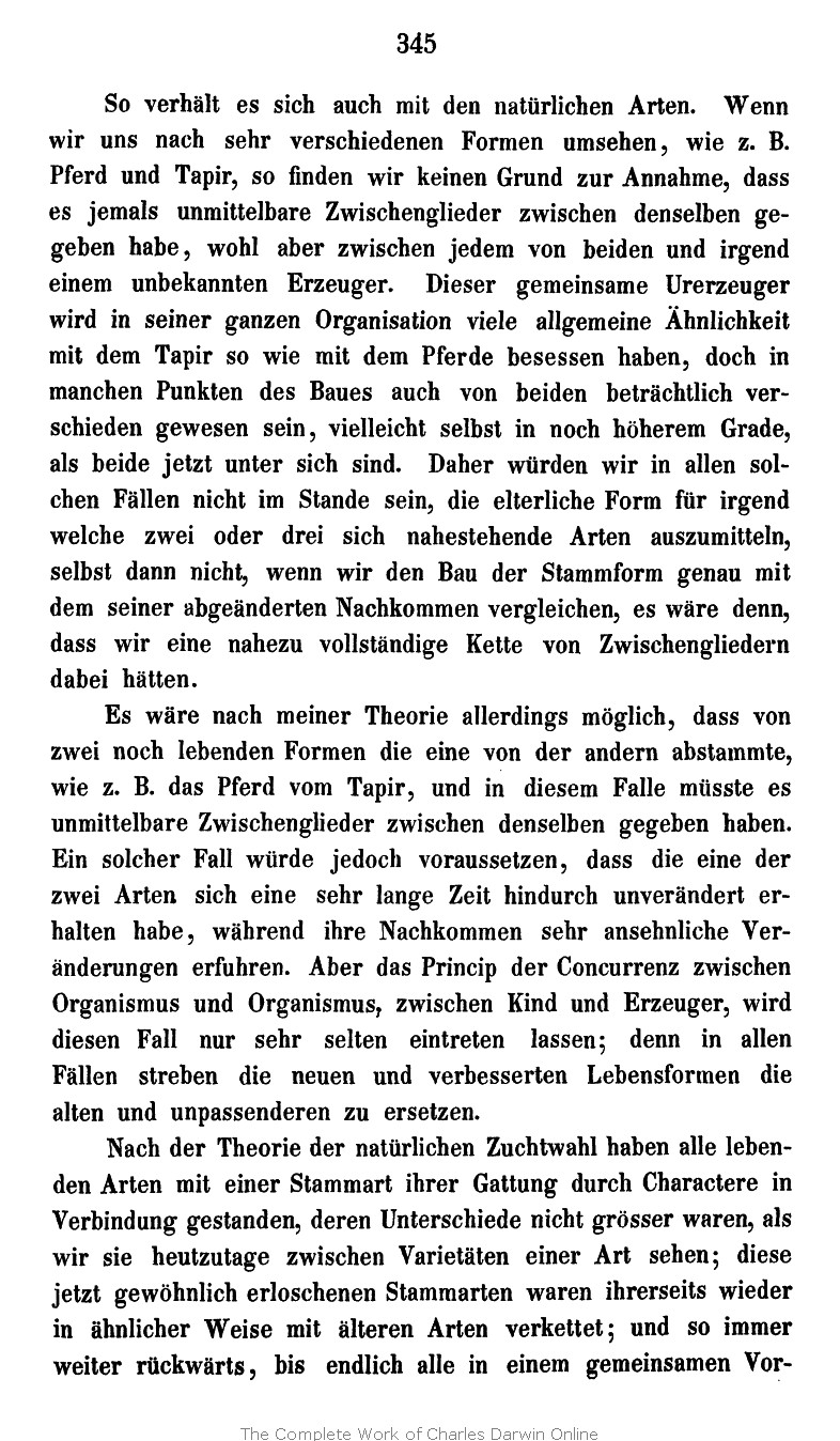 Darwin C R 1867 Die Entstehung Der Arten Im Thier Und Pflanzen Reich Durch Naturliche Zuchtwahl Oder Erhaltung Der Vervollkommneten Rassen Im Kampfe Um S Daseyn Translated By H G Bronn And J V