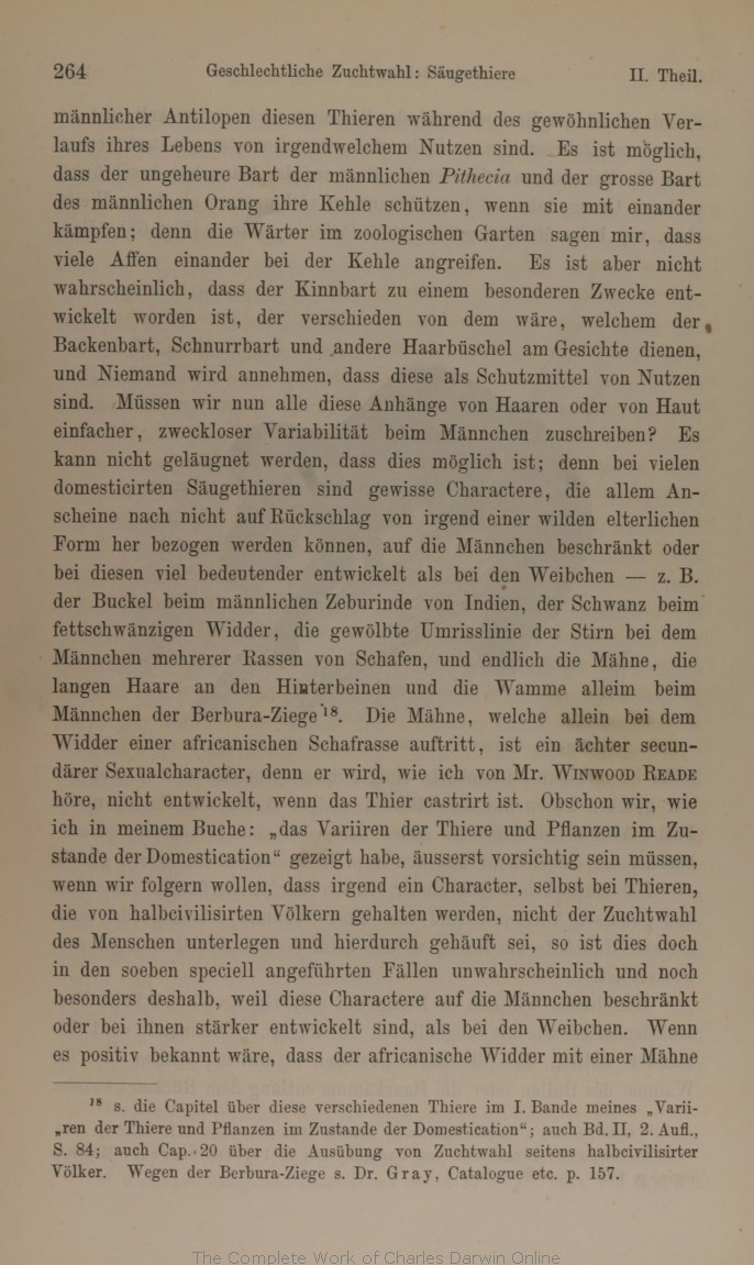 Darwin C R 1875 Die Abstammung Des Menschen Und Die Geschlechtliche Zuchtwahl Translated By J V Carus 3d Edition Stuttgart Schweizerbart Volume 2