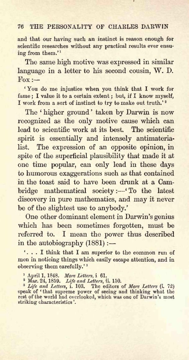 Charles Darwin quote: Whenever I have found that I have blundered, or  that