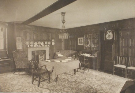 Darwin's room at Christ's 1909