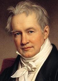 Alexander von Humboldt, (detail) by Joseph Stieler, 1843