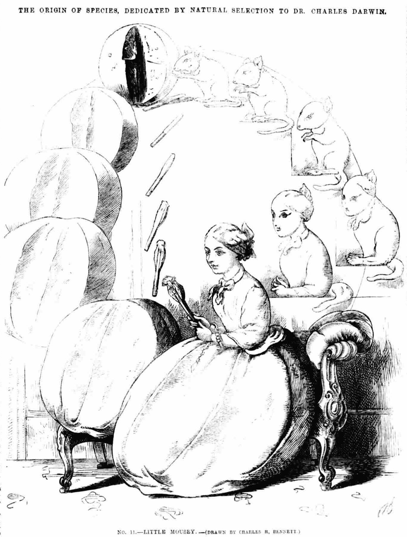 A drawing of a person sitting in a chair  