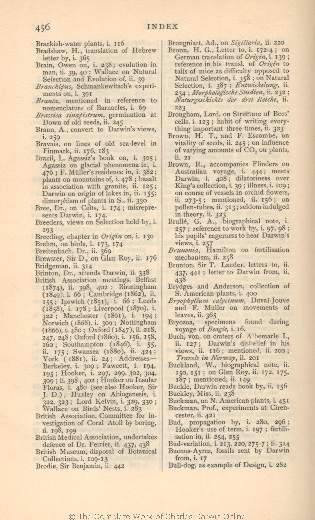 Darwin, Francis &amp; Seward, A. C. eds. 1903. More letters of Charles 