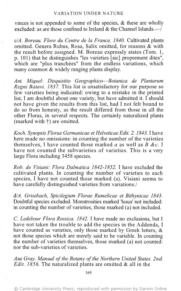 Stauffer, R. C. ed. 1975. Charles Darwin&rsquo;s Natural Selection 