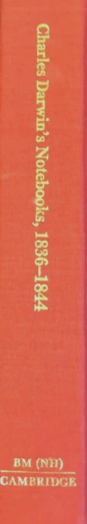 Darwin's notebooks